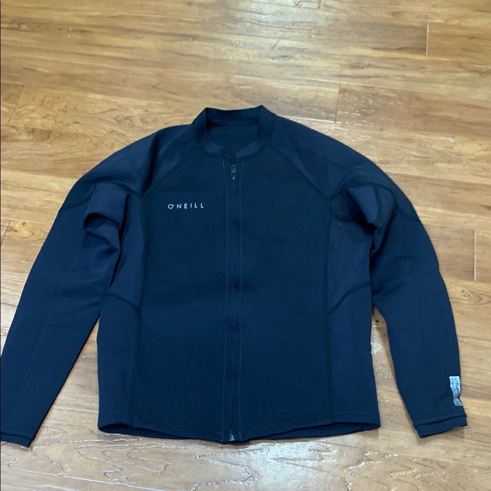 O'Neill Reactor 2 Black Neoprene Wetsuit Jacket